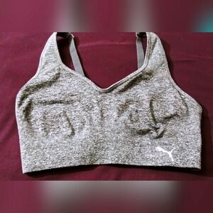 Medium Grey Puma Sports Bra